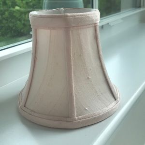 Small soft pink lamp shade covers-3 available